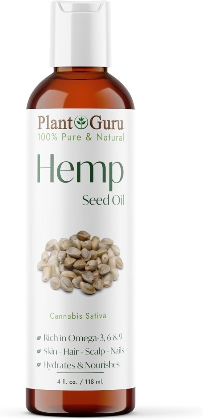 Hemp Seed Oil 4 oz. Virgin, Unrefined 10 - Image 1
