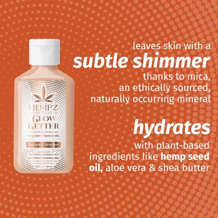 Mini Glow Getter Herbal Body Moisturizer - Image 4