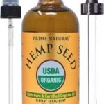 PRIME NATURAL Organic Hemp Seed Oil 4oz