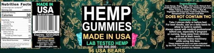 Hemp Gummies Sleep Calm Relaxation-Made - Image 8