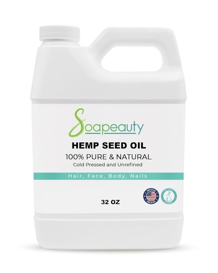 Soapeauty Hemp Seed Oil Unrefined Cold P - Image 1