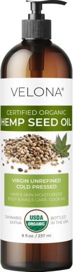 velona Hemp Seed Oil USDA Certified Orga