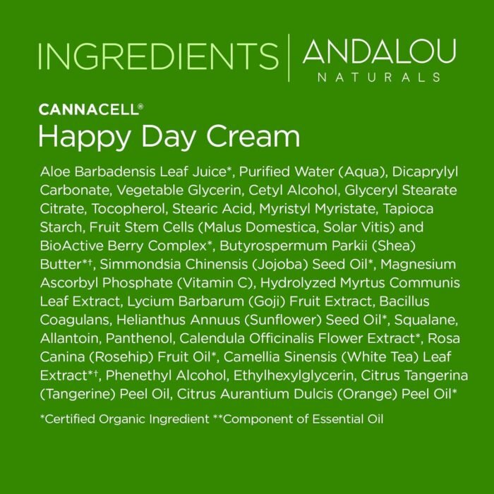Andalou Naturals Cannacell Happy Day Cre - Image 6