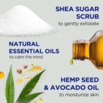 Dr Teal's Shea Sugar Body Scrub, Cannabi - Image 2