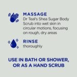 Dr Teal's Shea Sugar Body Scrub, Cannabi - Image 3