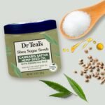 Dr Teal's Shea Sugar Body Scrub, Cannabi - Image 5