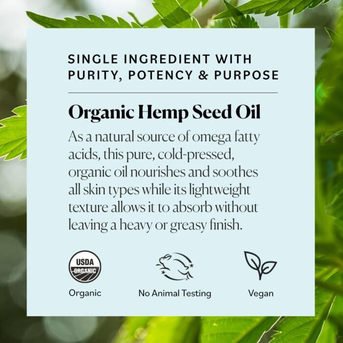 Sky Organics Organic Hemp Seed Oil for F - Image 5