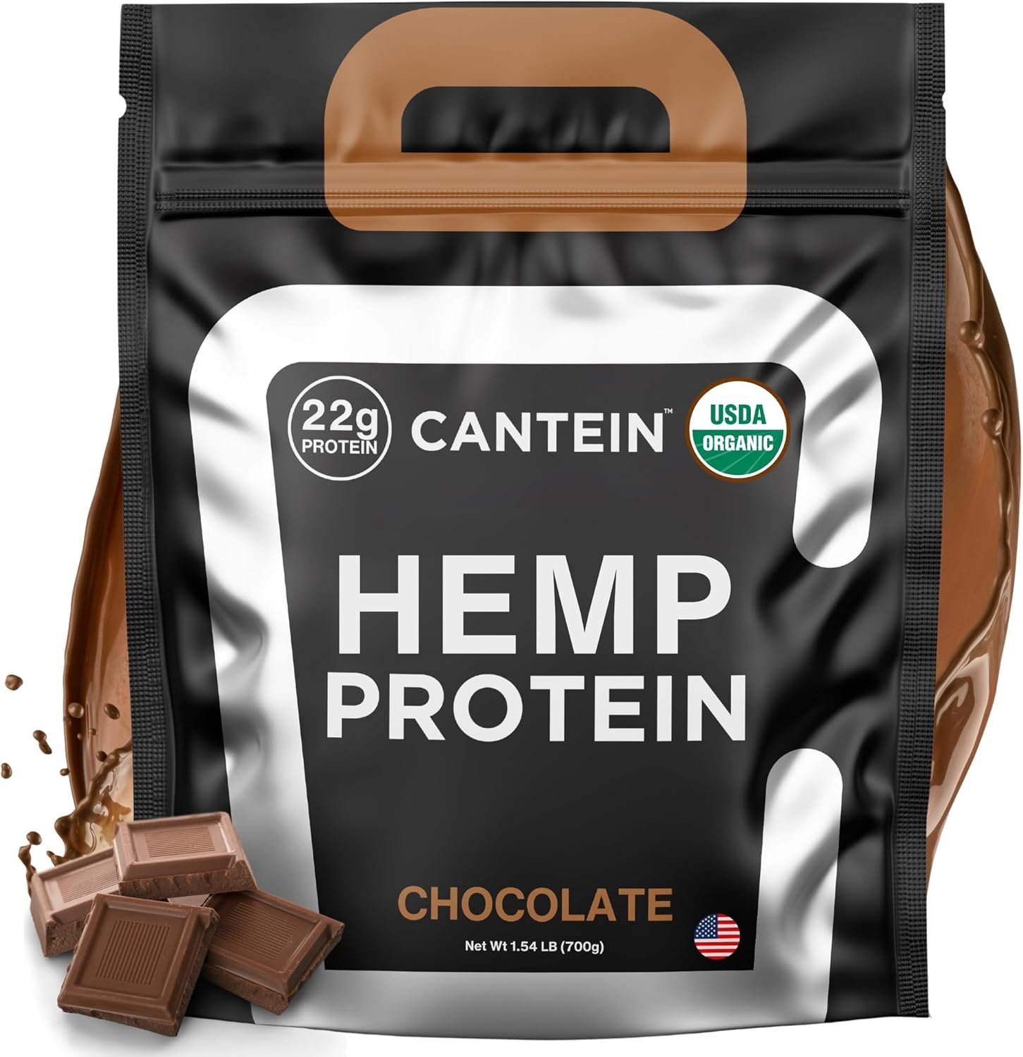1752419829_71PjBfaykjL._AC_SL1500_.jpg Organic Hemp Protein, Vegan Protein Powd - Image 1