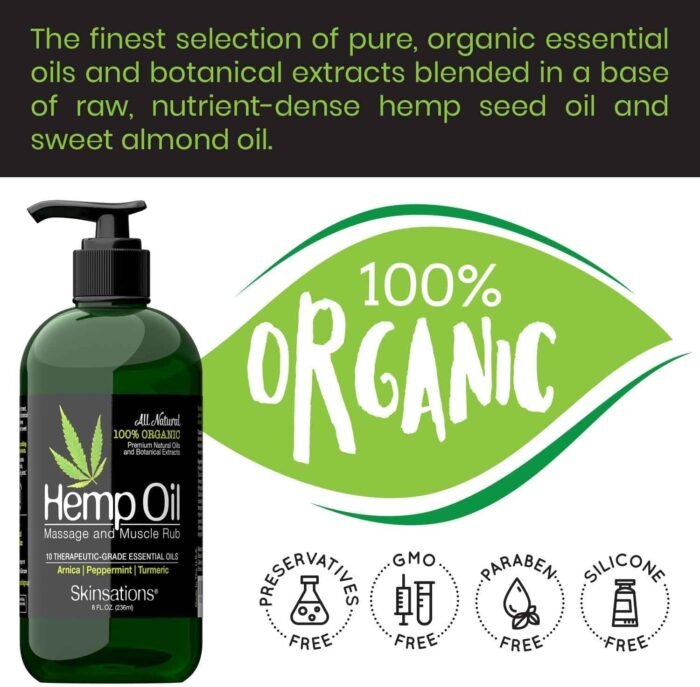 Skinsations – Hemp Massage Oil & Sore Mu - Image 5