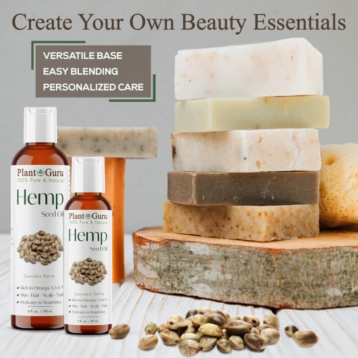 Hemp Seed Oil 16 oz. Virgin, Unrefined 1 - Image 6