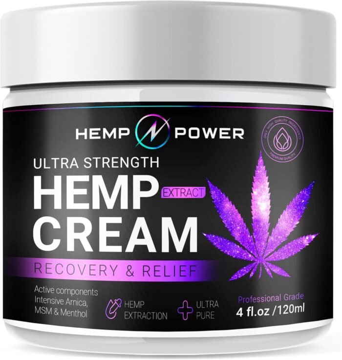 HEMP POWER Joint Muscle Relief Cream, wi - Image 1