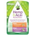 Blistex Hemp & Acai Renewal Lip Balm, 0.