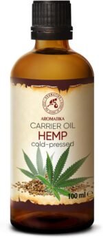 Hemp Oil 3.4 Fl Oz - Pure & Natural - Co