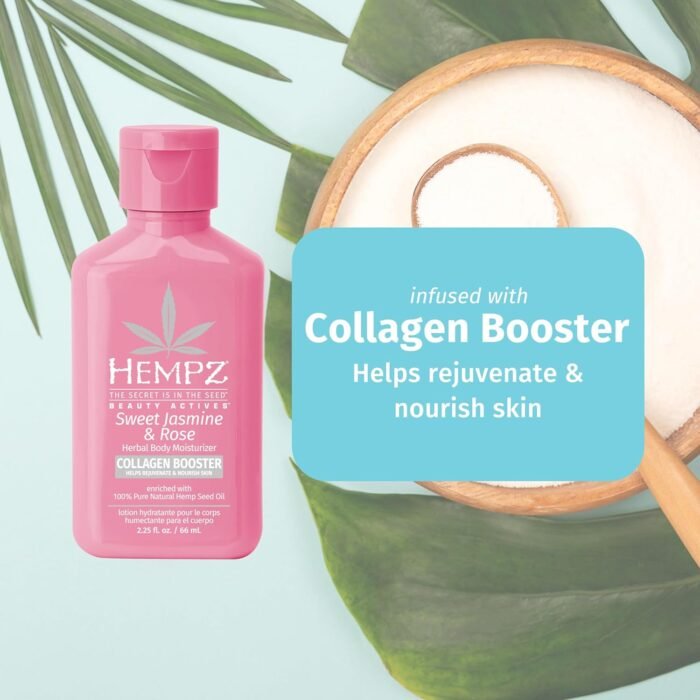 Hempz Mini Collagen-Infused Jasmine & Ro - Image 4
