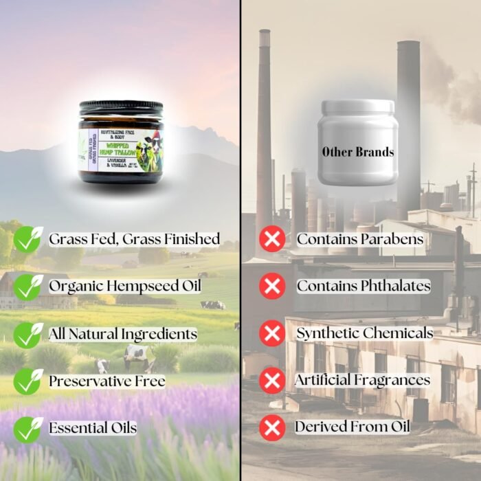 Revitalizing Whipped Hemp Tallow – Grass - Image 6