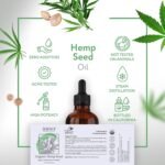 HBNO Organic Hemp Seed Oil - 4 oz (120 m - Image 4