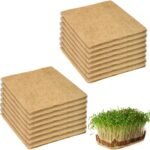16PCS Hemp Mats for Growing Microgreens