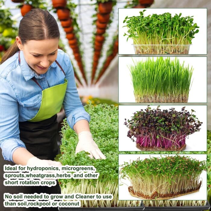 16PCS Hemp Mats for Growing Microgreens - Image 5