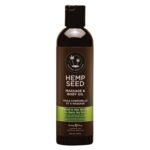 Hemp Seed Massage & Body Oil - 8 fl. oz.