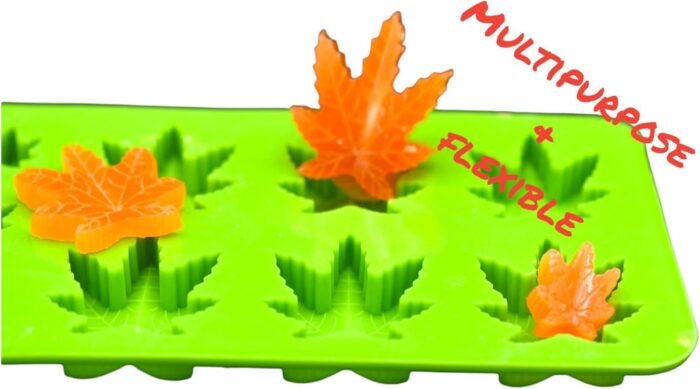 Silicone Marijuana Leaf Chocolate Mold a - Image 4