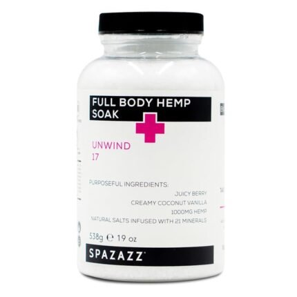Spazazz Full Body Hemp Soak - 1000mg Hem