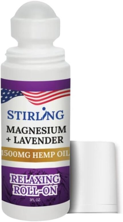 Stirling Lavender Roll On Lotion with Ma