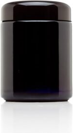 Infinity Jars Classic Black Glass Jar 25