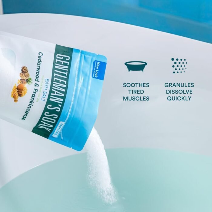 Gentleman's Bath Salt 32 Ounces Epsom Sa - Image 7