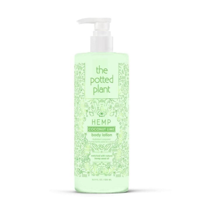 Coconut Lime Body Lotion Hemp Seed Oil T - Image 1