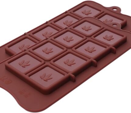 PJ BOLD Marijuana Leaf Chocolate Bar Sil