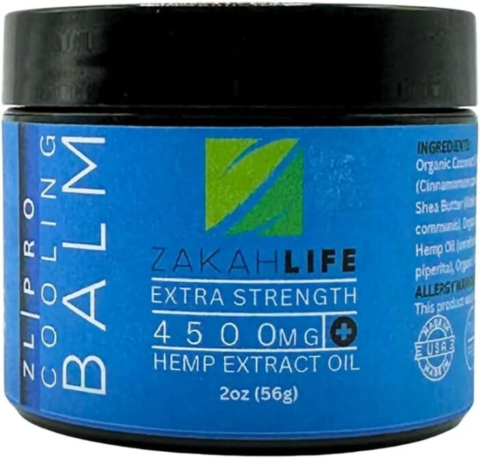 Organic Hemp Extract Cooling Relief Balm - Image 2