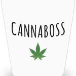 HollyWood & Twine Weed Leaf Ceramic Shot