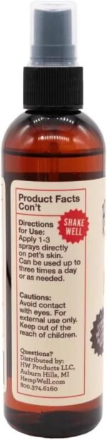 Hemp Well Skin Itch Relief Spray for Dog - Image 8