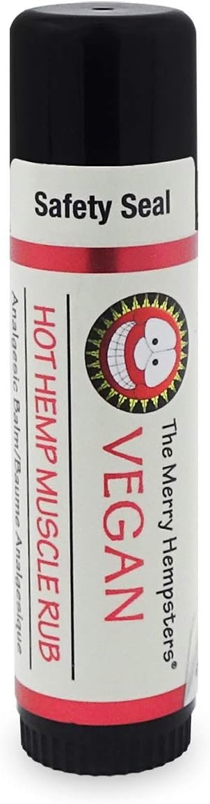 Merry Hempsters Muscle Rub, 0.6 Ounce, M