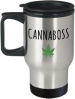 HollyWood & Twine Weed Leaf Mug Cannabis