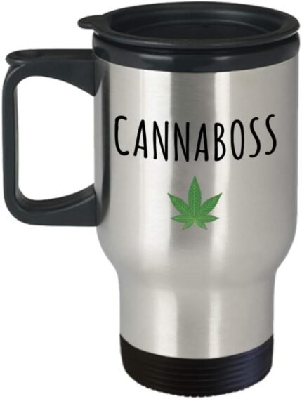 HollyWood & Twine Weed Leaf Mug Cannabis