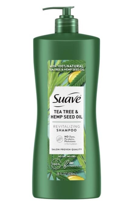 Suave Shampoo Tea Tree & Hemp Seed Oil,