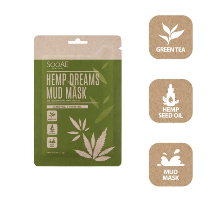 Soo'AE Hemp Dreams Mud Mask [6 Count] 10 - Image 5