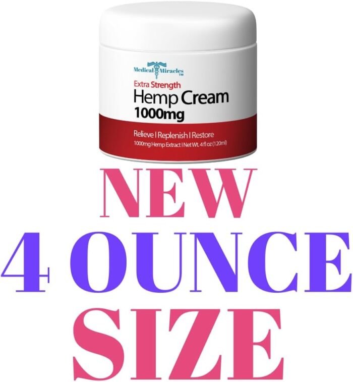 Hemp Relief Cream - Ideal for HIPS, Join - Image 3