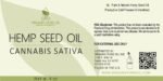 OPO Hemp Seed Oil - 4 oz Glass & Dropper - Image 2