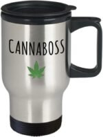 HollyWood & Twine Weed Leaf Mug Cannabis - Image 2