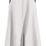 YESNO Women Casual Loose Long Bib Pants