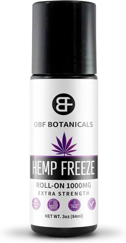 Hemp Roll On 3 Oz Instant Effect Topical