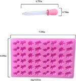Dinosaur Gummy Molds, Mini Silicone Cand - Image 2