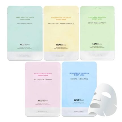 [PACK OF 20 Solution Sheet Mask Pack 5ty