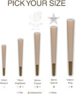 Papa Jim's Pre-Rolled Cones | Unbleached - Image 5