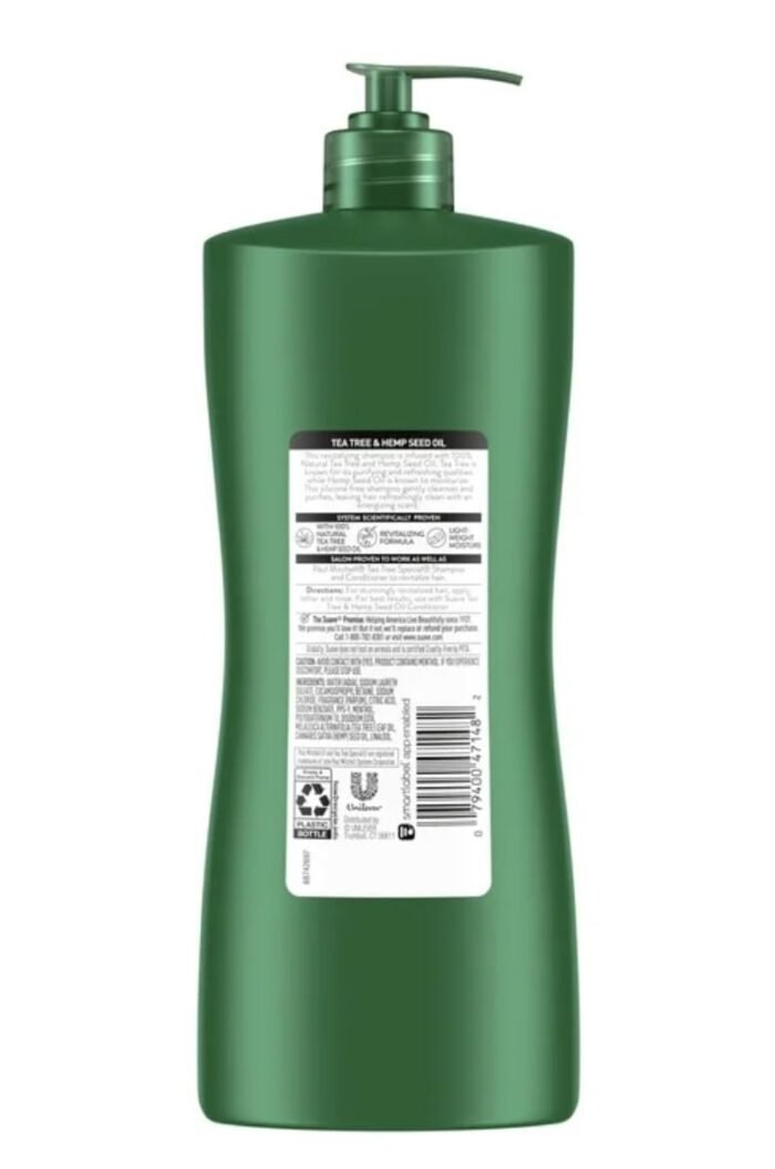 Suave Shampoo Tea Tree & Hemp Seed Oil, - Image 2