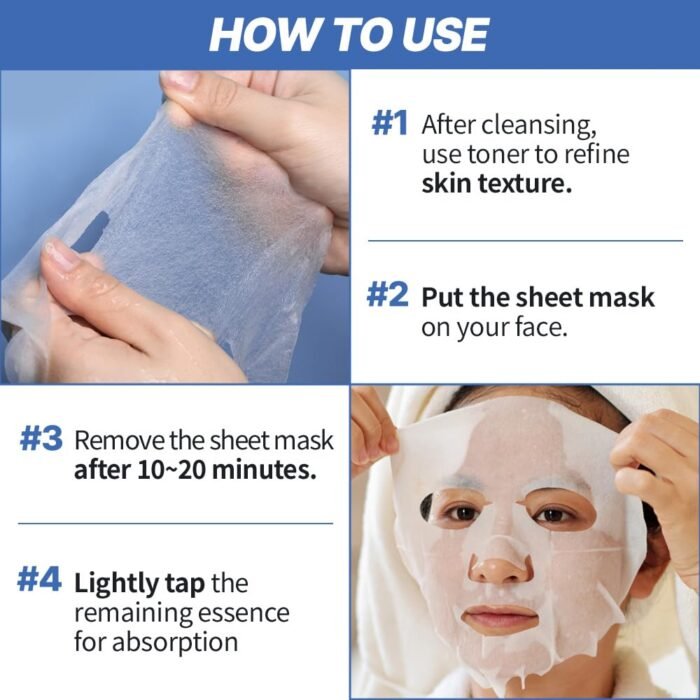 [PACK OF 20 Solution Sheet Mask Pack 5ty - Image 6