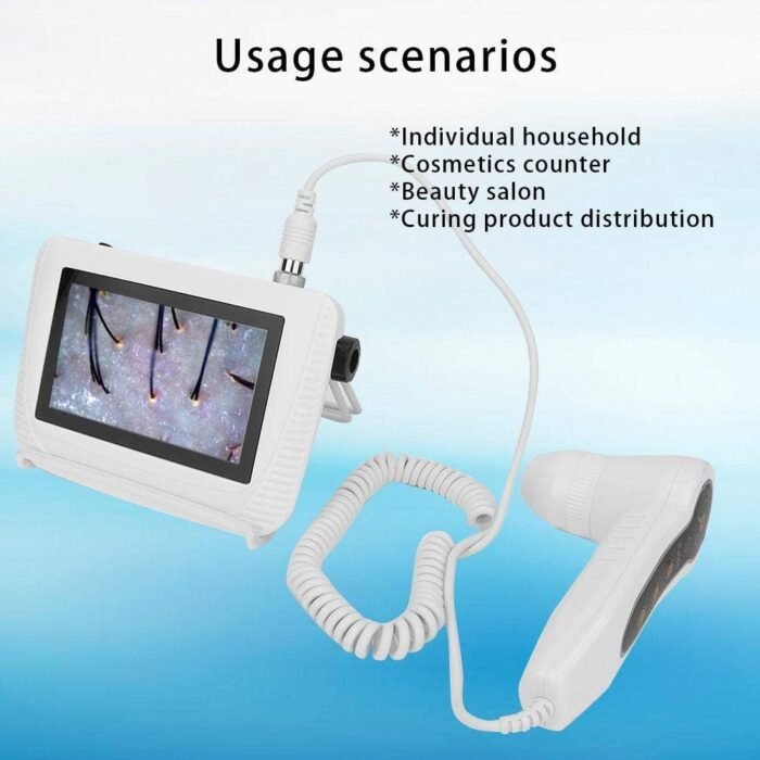 Skin Hair Analyser,5 in 50X/200xLens LCD - Image 3