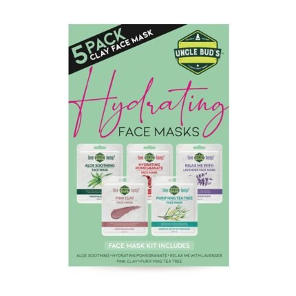Uncle Bud’s Hemp 5-pack Hydrating Face M